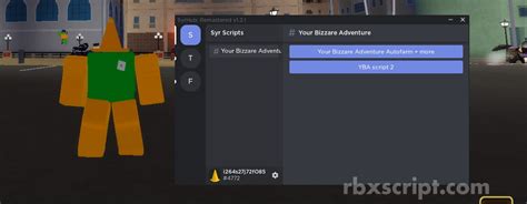 Your Bizarre Adventure Teleports Items Farm Stands Farm Scripts
