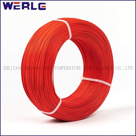 Fep High Voltage Electric Tinned Copper Wire Cable High Temperature