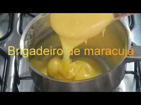 Brigadeiro De Maracuj Feito Da Fruta Sem Manteiga N O Talha Super