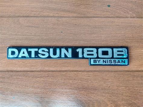 Datsun B Emblem Badge For Nissan Datsun Bluebird Genuine Ebay