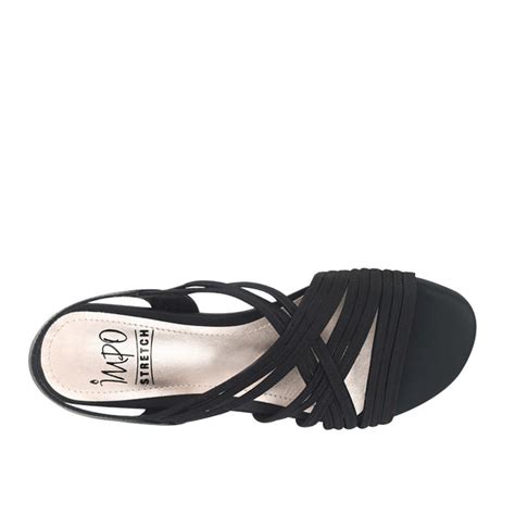 Ressie Wide Width Stretch Elastic Sandal