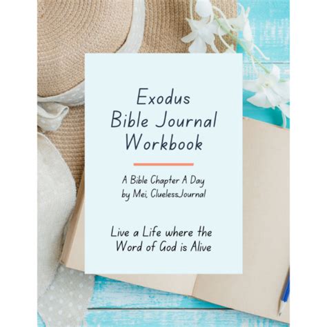 Exodus Bible Journal Workbook Clueless Journal