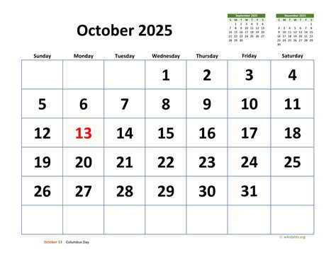 Calendar October 2025 January 2025 Loknath Hanny Goldarina