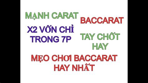 Baccarat X V N Trong V Ng Ph T Hi U Qu Youtube