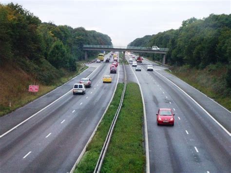 M2 Motorway Farthing Corner © Phillip Perry Geograph Britain And