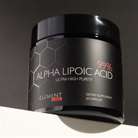 Альфа-липоевая кислота 99% (Alpha Lipoic Acid 99%) 500 мг, 60 капсул ...