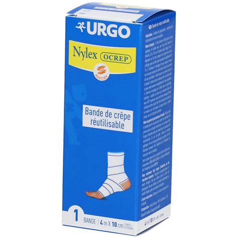 URGO Nylexocrep Bande crêpe 4 m x 10 cm 1 pc s Redcare Pharmacie