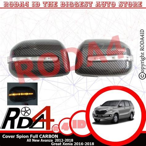 Jual Cover Spion Mobil All New Grand Avanza Great Xenia Full CARBON Di