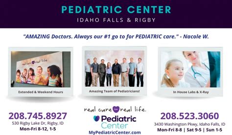 Amazing Doctors The Pediatric Center Idaho Falls Id