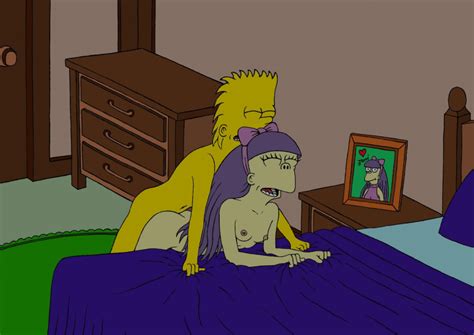 Rule 34 Bart Simpson Bow Female Human Indoors Male Matt Groening Style Mike4illyana Nude Sex