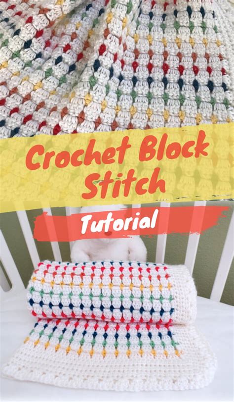 Free Crochet Block Stitch Tutorial Crochet News