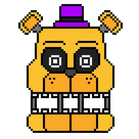 Fnaf Pixel Art Rfivenightsatfreddys