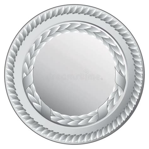 Silver Medal Stock Vector Illustration Of Achievement 9505452