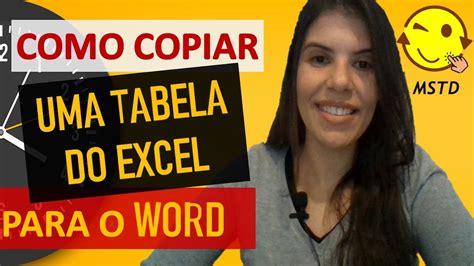 Como Copiar Uma Tabela Do Excel Para O Word Como Criar VÍnculos E Como Montar Os CÁlculos No