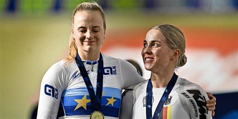 Bronze Im Sprint F R Hildesheimerin Emma Hinze Bei Bahnrad Em In Den