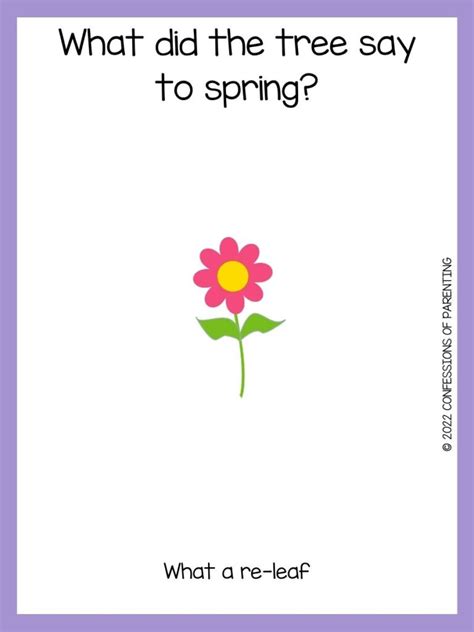 50+ Hilarious Spring jokes + Printable Lunch Box Cards