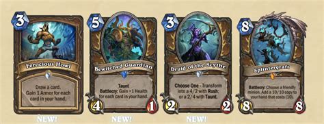 Hearthstone The Witchwood Full Card List Find Out What Lurks In The