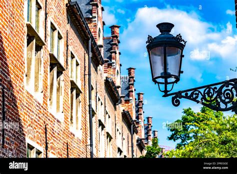 Historical Architecture Of Great Beguinage Of Leuven In The Flemish