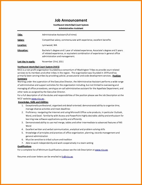 Administrative Assistant Job Description Pdf Administrative Assistant Duties And