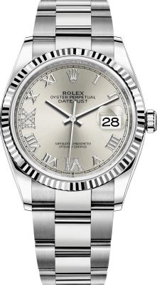 Rolex Datejust 43 1 36mm 126234 Correa Jubilee Esfera Plateada