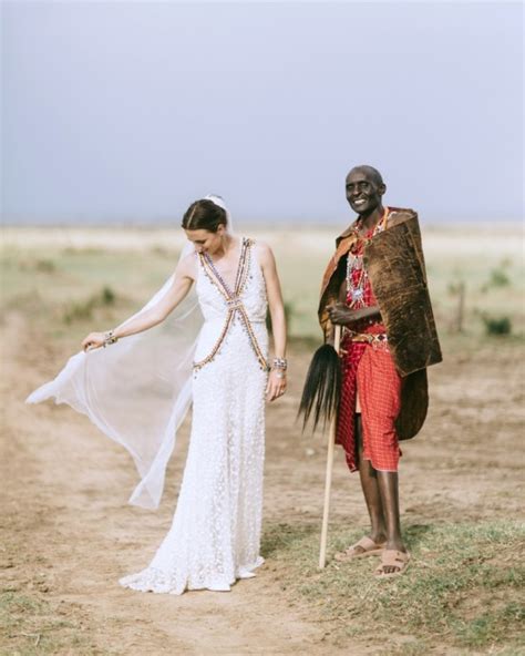 Ils Se Marient Parmi Les Masai Au Kenya