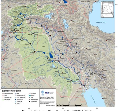 Map Of The Euphrates River