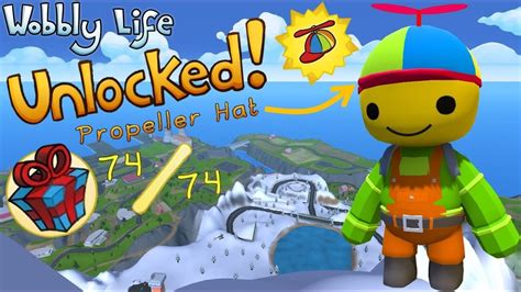 All Presents In Wobbly Life Propeller Hat Unlocked Youtube