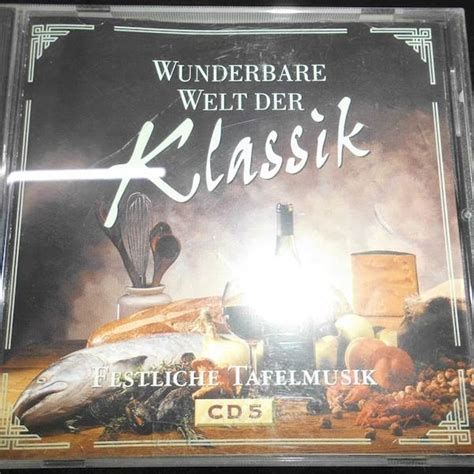 P Yta Various Artists Wunderbare Welt Der Klassik Cd Cd Por Wnaj