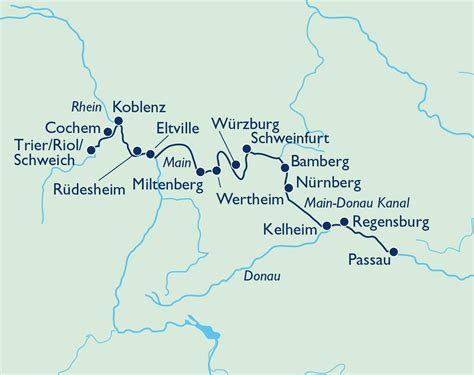 Flüsse Symphonie Aus Mosel Rhein Main Und Donau