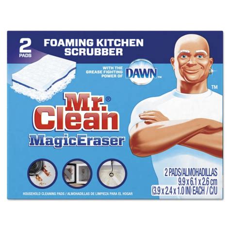 Mr Clean Magic Eraser Kitchen Scrubber 3 9 10 X 2 2 5 2 Box