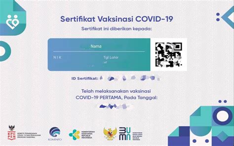 Tutorial Cara Download Sertifikat Vaksin Covid 19 Di Pedulilindungiid