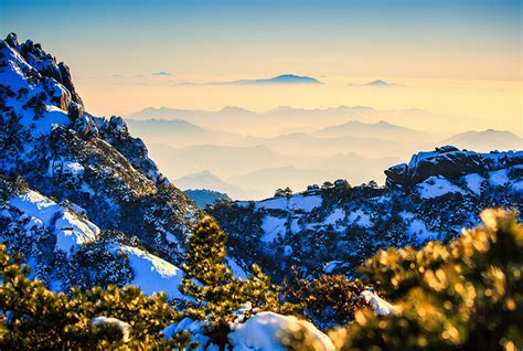 Huangshan Winter, Yellow Mountain Winter