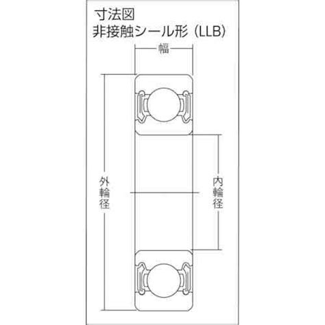 Ntn 6202llb 小径小形ボールベアリング合成ゴム両側シール内径15mm外径35mm幅11mm 2138271イーキカイ ヤフー