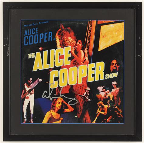 Lot Detail - Alice Cooper Signed "The Alice Cooper Show" Album