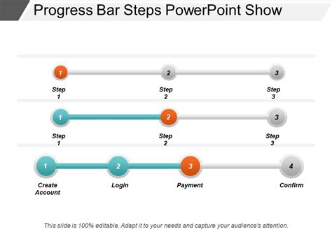 Progress Bar Steps Powerpoint Show Powerpoint Presentation Images