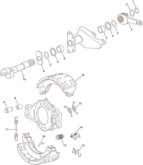 Meritor Brake Lining Chart A Visual Reference Of Charts Chart Master