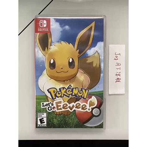 Pok Mon Lets Go Eevee Nintendo Switch Jogom Dia F Sica Shopee Brasil