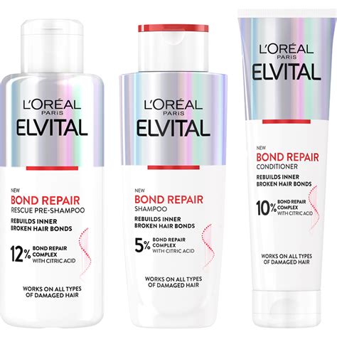 Elvital Bond Repair Trio L Oréal Paris eleven se