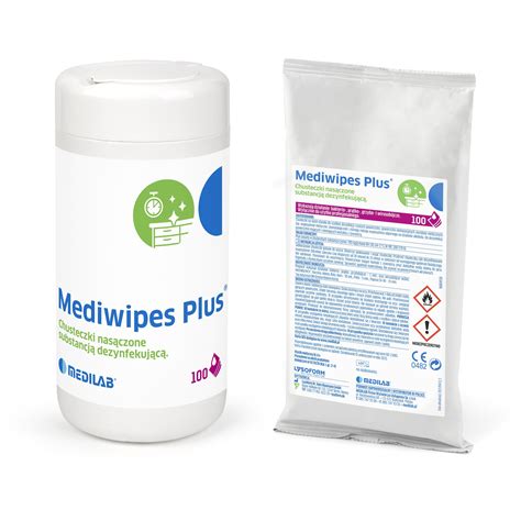 Medilab Mediwipes Plus Alkoholowe Chusteczki Do Dezynfekcji Powierzchni