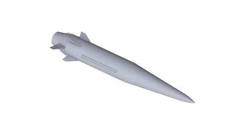 STL file Kh-47M2 Kinzhal Russian hypersonic air-launched ballistic missile 🇺🇦・3D printable model ...