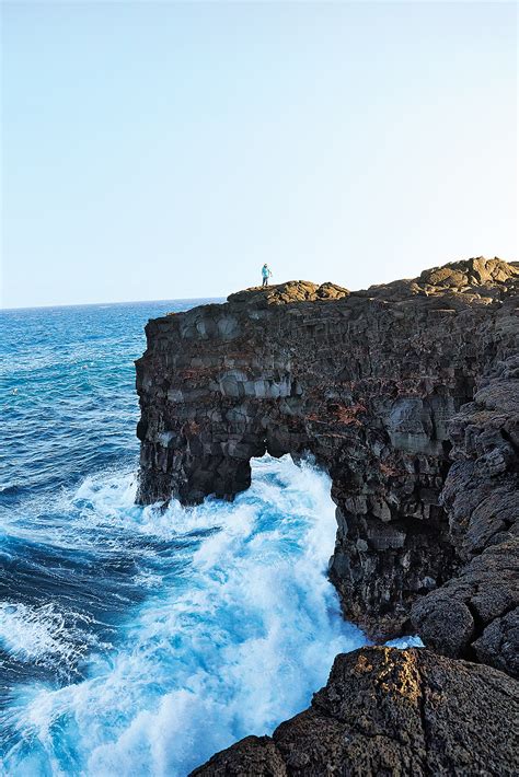 Enroute Magazine • The Lava Fields Meet The Ocean At The Edge Of