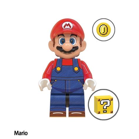 Mario Super Mario Bros Minifigs Fit Lego WM2066