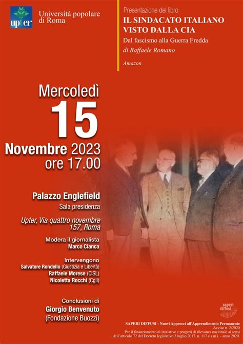 Presentazione Del Libro Il Sindacato Italiano Visto Dalla Cia Avanti