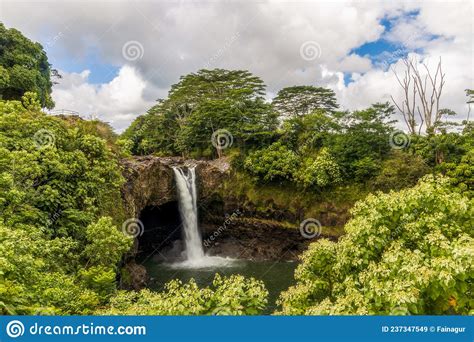 Wailuku River State Park Big Island Hawaii Stock Image Image Of