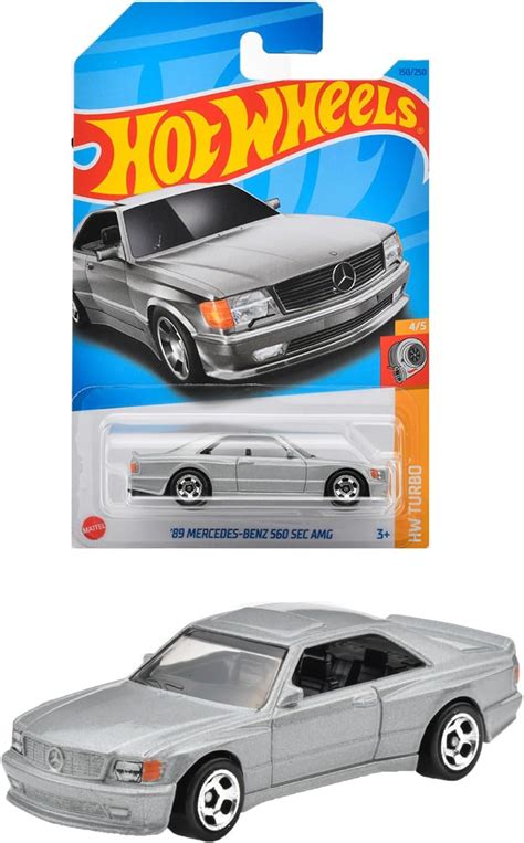 Amazon ホットウィール Hot Wheels ベーシックカー 89 メルセデスベンツ 560 SEC AMG 3才 HNK51 ミニカーダイキャストカー ホビー