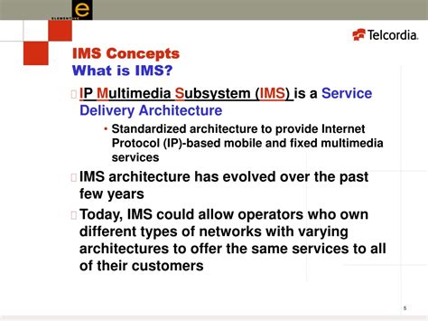 Ppt Ip Multimedia Subsystem Ims Concepts And Architecture