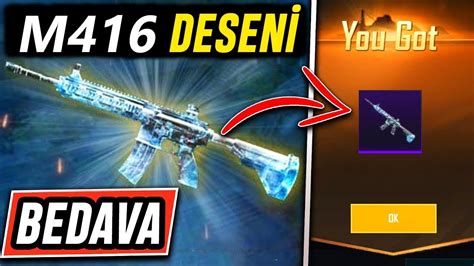 Pubg Mobile Bedava m416 Buz Diyarı Alma BİLMİYORUM DEME