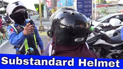 Edsa Substandard Helmet Youtube