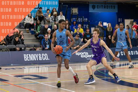 Doublé victorieux en basketball masculin Citadins Sports universitaires