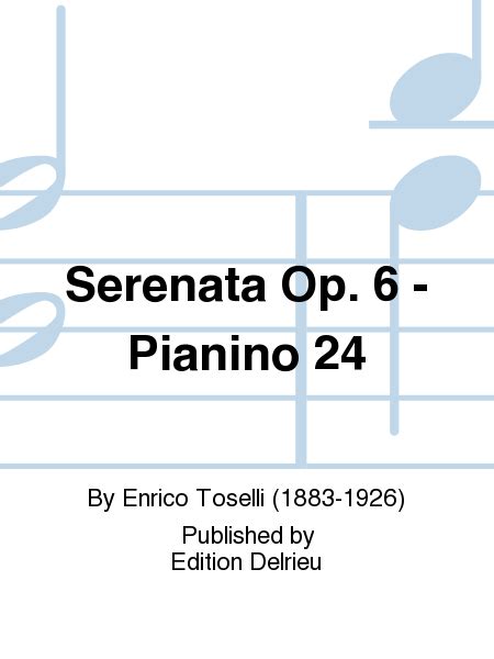 Buy Sheet Music Enrico Toselli